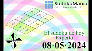 El sudoku de hoy 08/05/2024
