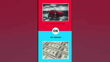 Would you rather? 💸🎮 #shorts #guess #wouldyourather #wouldyourathergame