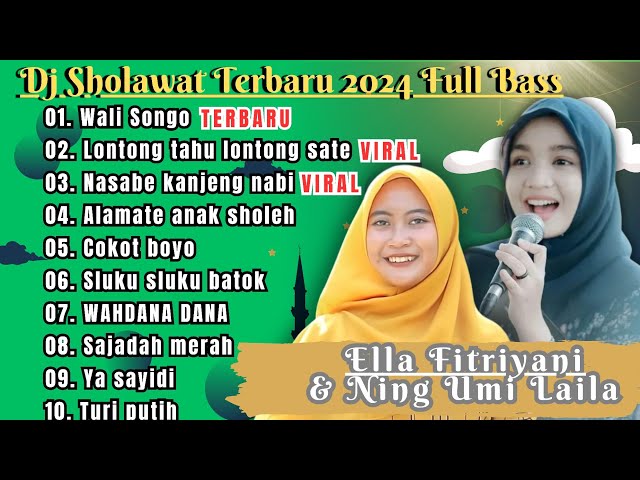 10 DJ SHOLAWAT TERBARU 2024 X NING UMI LAILA X SHOLAWAT PENYEJUK HATI X VIRAL TERBARU FULL BASS class=