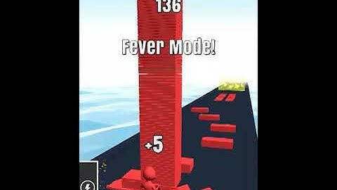 Stack Colors Gameplay in level 2