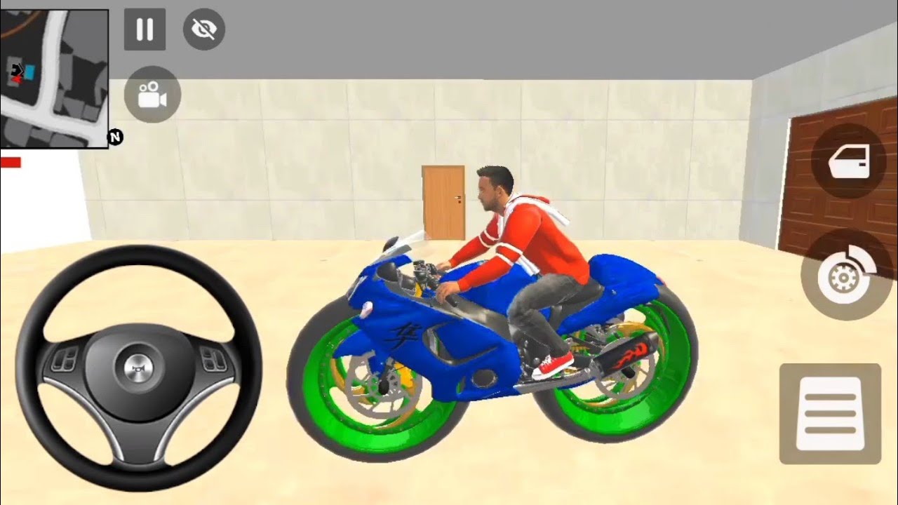 💥 Franklin Modified Super bike 🏍 Indian Theft Auto Simulator 🎯