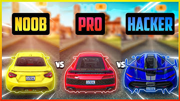 Noob😂 Vs Pro😎 Vs Hacker🤯| Extreme Car Driving Simulator 2021 - Part - 2