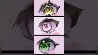 Drawing Different Eyes | Digital Art Process#EyeArt #DigitalPainting #SpeedPaint #ArtProcess#short