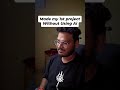 How i made my first project without ai😎