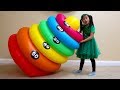 Jannie Finge Jugar Anillos Mágicos Transforman los Colores para Niños