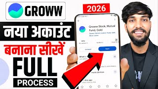 Groww App Account Kaise Banaye | How To Open Demat Account In Groww App | Groww Account Opening screenshot 3