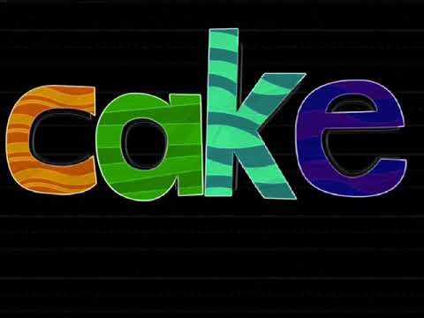 Mega Photo Effects Using The Word Cake From Endless Reader 