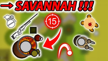 NEW CLOSER PERK IN THE SAVANNAH MODE ! | SURVIV.IO