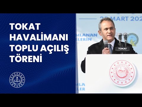 Bakan Özer'in Tokat Havalimanı Açılış Töreni Konuşması