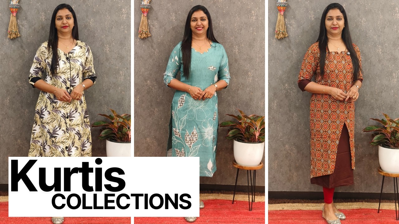 Effortless elegance in every thread ✨ Shop our latest kurtis and refresh your ethnic wardrobe today🛍