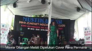 Mawar Ditangan Melati Dipelukan Cover Rena Permana(LIVE SHOW PAMAGANGAN PANGANDARAN)