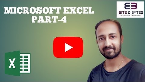 Microsoft Excel | Part-4 | Functions | Bits & Bytes | Bappa Chakraborty