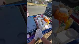 Raspado De Fresa  elotero Mx mexicanstreetfood raspadodefresa eloteromx raspados