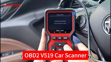 OBD2 V519 OBDii Scanner Automotive Fault Diagnosis Instrument Battery Voltage Detection