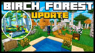 MOJANG! ESSE É O MOMENTO DA ATUALIZAÇÃO BIRCH FOREST!