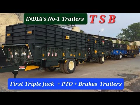 Vaisakhi Special | India’s No -1 Trailers TSB | New PTO trolleys | First with Triple