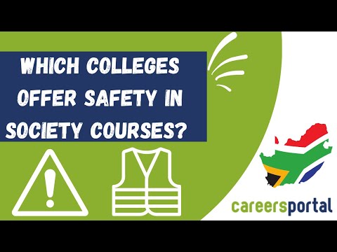 Which Colleges Offer Safety In Society Courses | Careers Portal