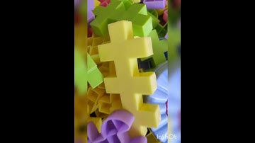 Learn to make cube from Toyo Blocks|| #creativity.