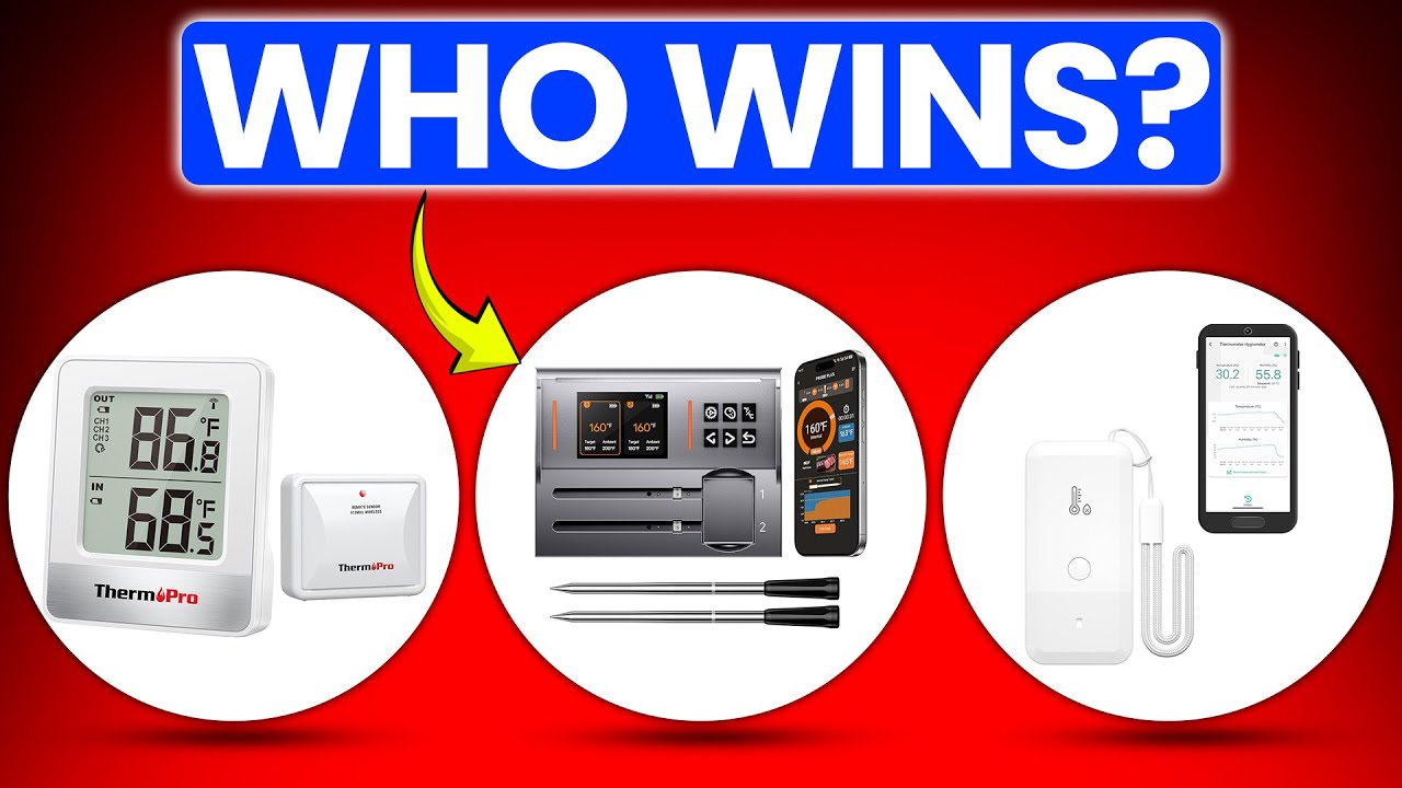 Лучший беспроводной термометр (ThermoPro TP200B против Newentor против YoLink Smart Wireless)
