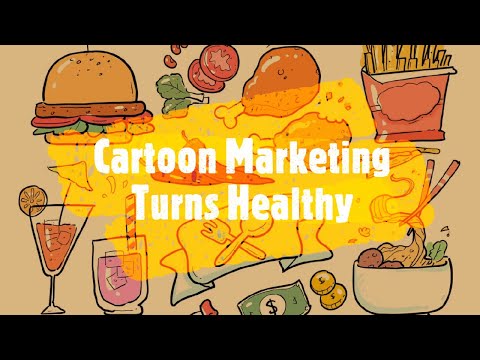 Cartoon Marketing Turns Healthy