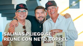 Salinas Pliego y Neto Coppel se reúnen en Mazatlán y proponen ayuda a la música de banda