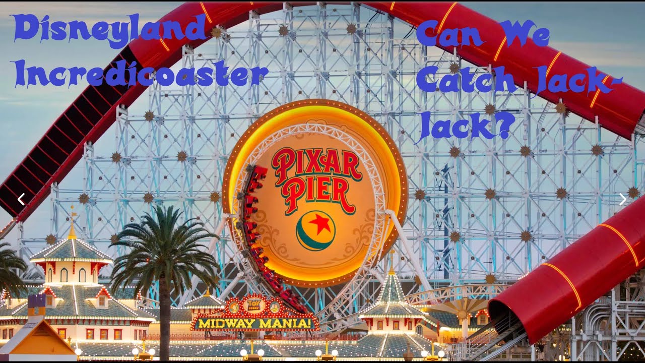 Inredicoster Ride Map Disneyland Pixar Pier Incredicoaster | Full Ride POV in 4K - YouTube