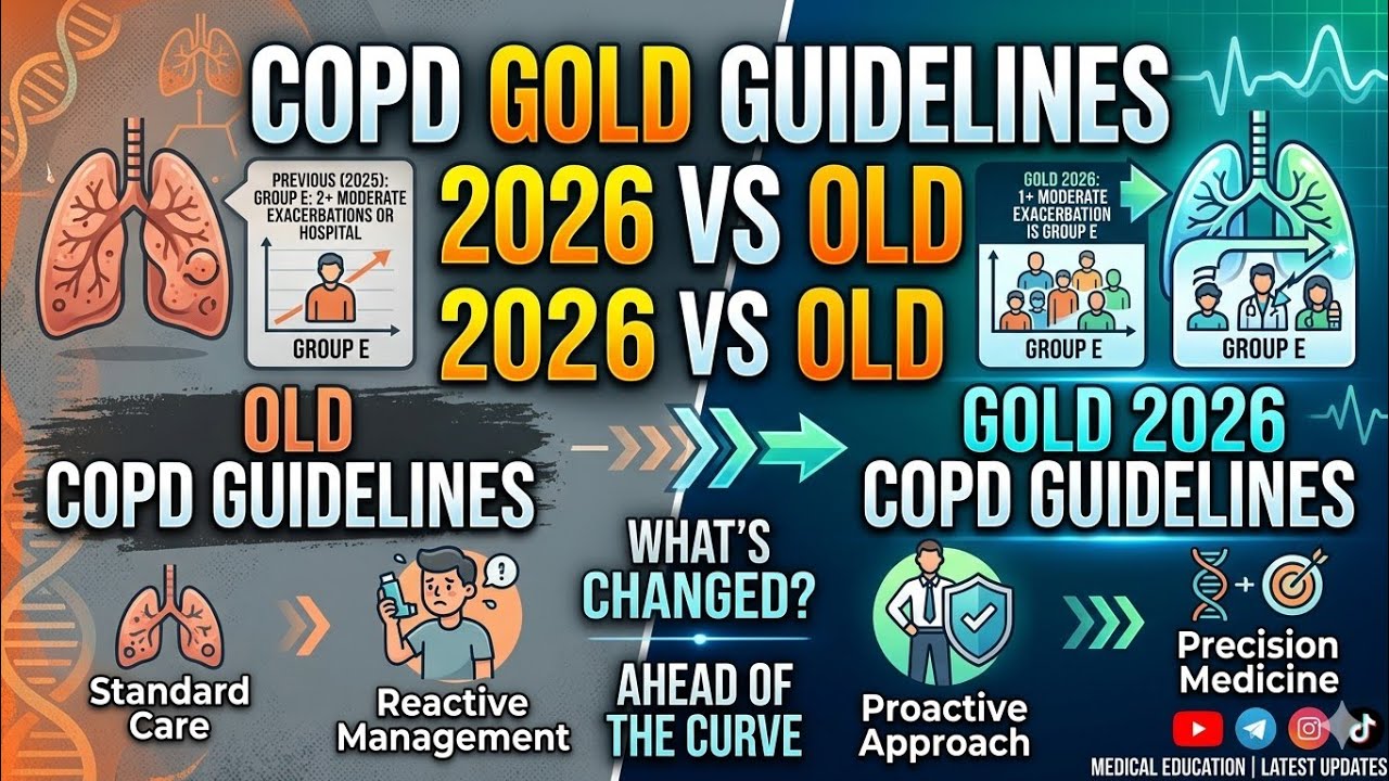 COPD gold guidelines 2026 overview - YouTube