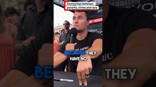 Connection between crime, poverty and race #poverty #crime #charliekirk #debate #legacy #viral