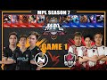 COMEBACK! | NXP vs WORK GAME 1 MPL PLAYOFFS