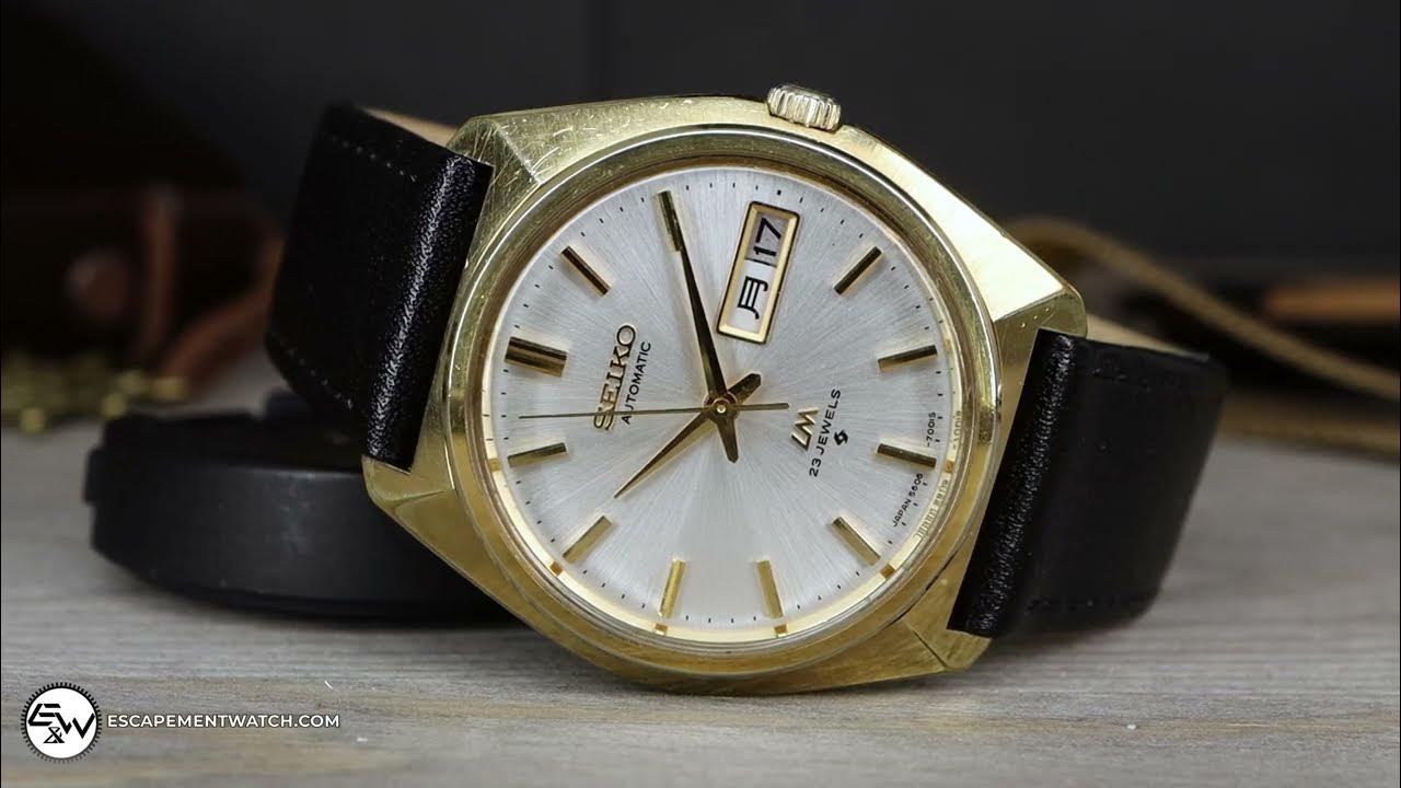 50 Year old SEIKO Still Going STRONG! (Seiko Lord Matic 5606-7000) - YouTube