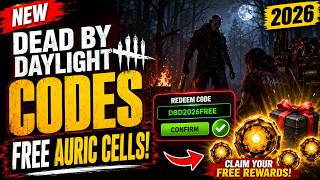 Dead By Daylight Codes 🔥 NEW Code Gives FREE Auric Cells 2026