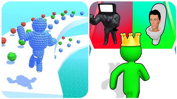 🆚🆚Rope Man 3D Vs Giant Rush 3D New Levels Big New Update Max Walkthrough Android iOS Gameplay