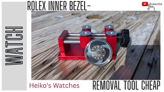 Cheap Bezel Removal tool - works on Rolex