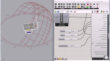 102 - Grasshopper & Ladybug - Set Camera to Sun Angle & Fine Tuning the Path and Model Visbility