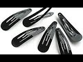 How to make designer hair clips making at home | easy hair accessoires|Silk thread hair clips making