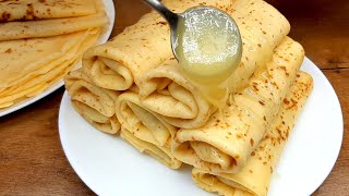 You've never made crepes like this before. The result will surprise you. New German recipe