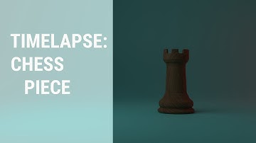 Blender Chess Piece Timelapse