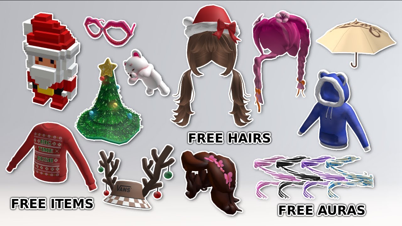 EventHunters - Roblox News on X: FREE HAIR ACCESSORIES: Redeem