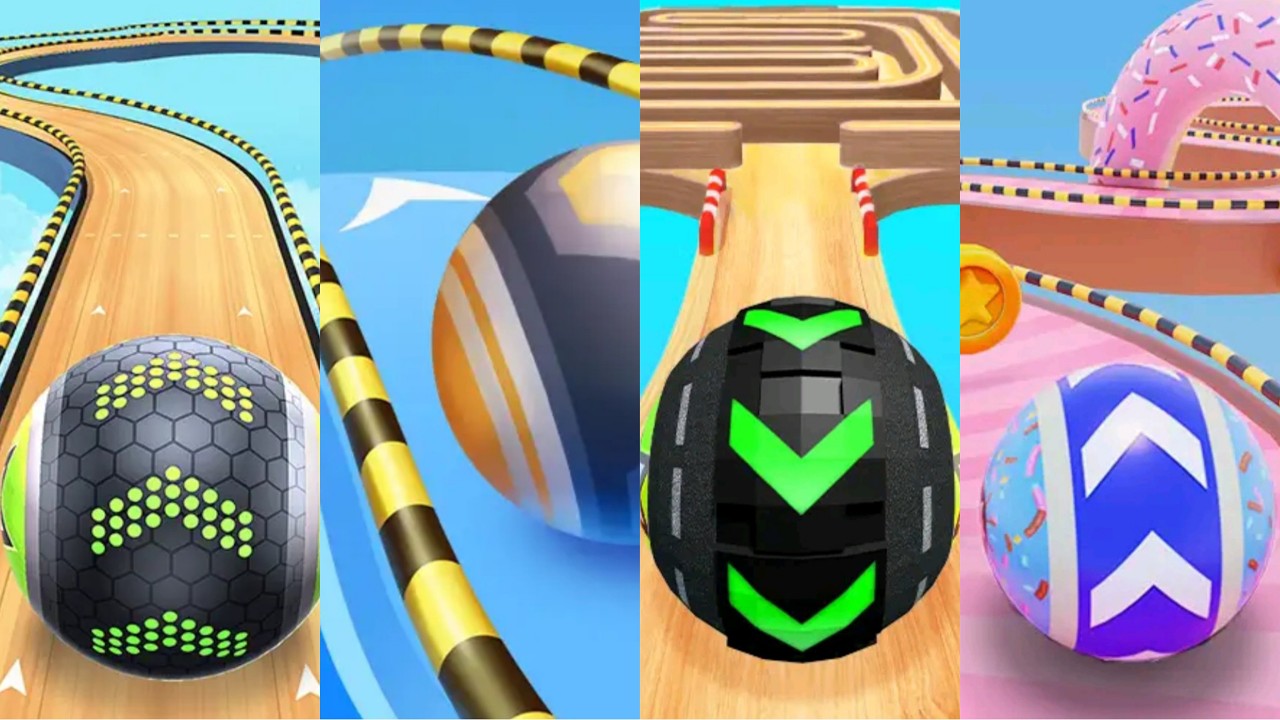 Going Balls - SpeedRun Challenge VS Action Balls,Rolling Balls,Candy Ball Run Walkthrough 762