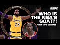 Who is the NBA&#39;s GOAT? 🐐 Stephen A., Shannon Sharpe and Tim Legler debate 👀 | First Take