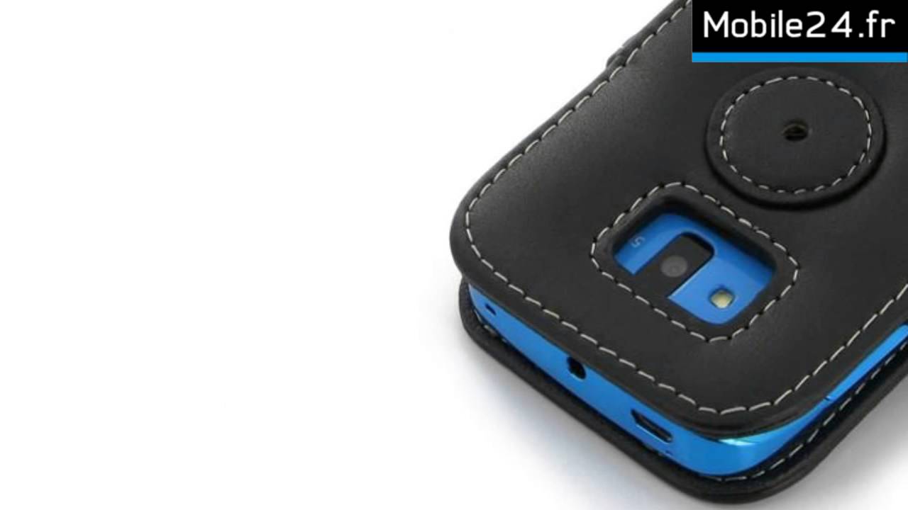 Housse Ceinture Cuir Pour Nokia C1-02 - Neuve - Fabrication Française