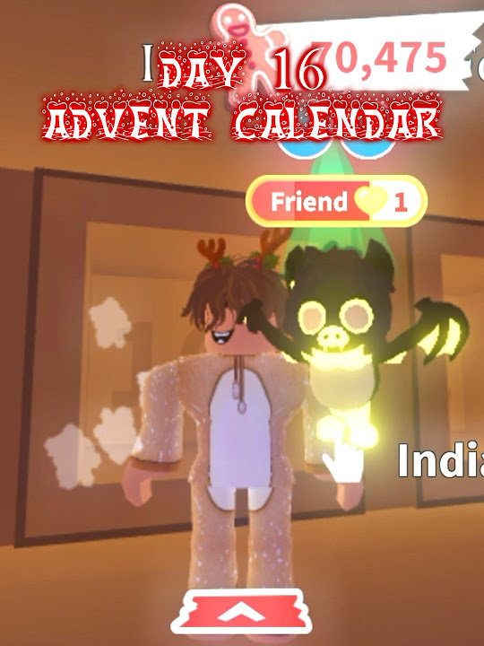️DAY 16 ADVENT CALENDAR ADOPT ME ️roblox adoptme shorts YouTube