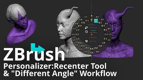 Recenter tool & Different Angle Workflow
