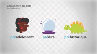 Formation des mots - La dérivation