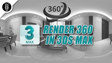 Creating 360 Degree Images in 3dsmax | Malayalam Tutorial
