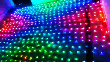 T1000S RGB LED Pixel Demo | Memory card program design | Dancing floor design | Pixel Arts