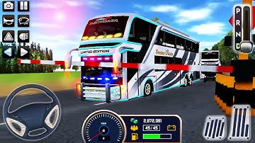 Mobile Bus Simulator Indian Driver - First Bus Transporter Driving to Semarang - Android GamePlay #5