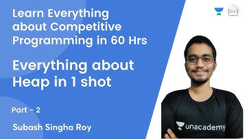 Learn Everything about Competitive Programming in 60 Hrs | Heaps | Everything about Heap in 1 shot-2