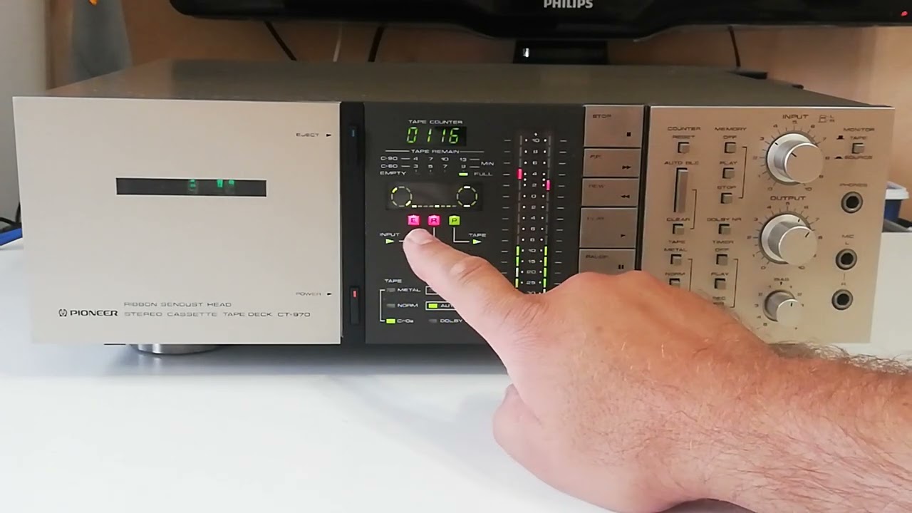 Pioneer CT 970 - YouTube
