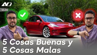 5 cosas que amo y odio de mi Model 3  Gabo Salazar